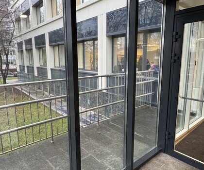 Перегородки внешние черные