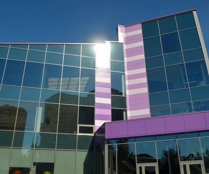 Витражи из алюминия