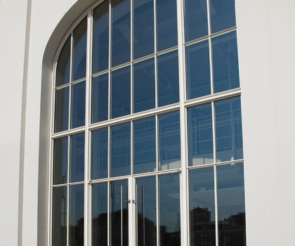 Витражи из алюминия