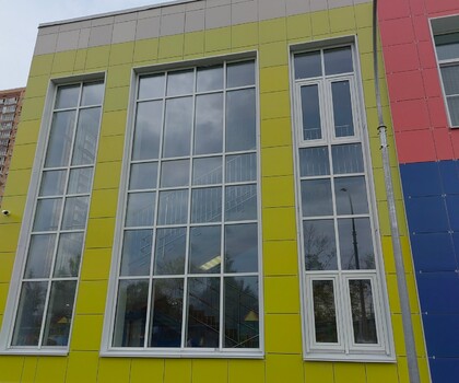 Витражи противопожарные