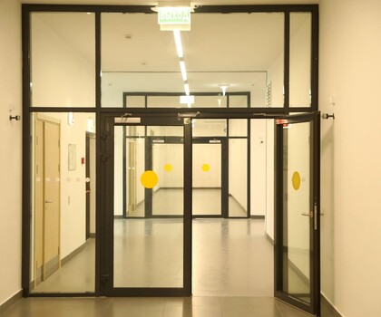 Двери стандартные противопожарные черные